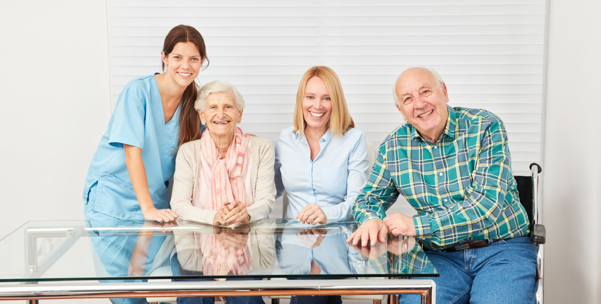 seniors and caregivers